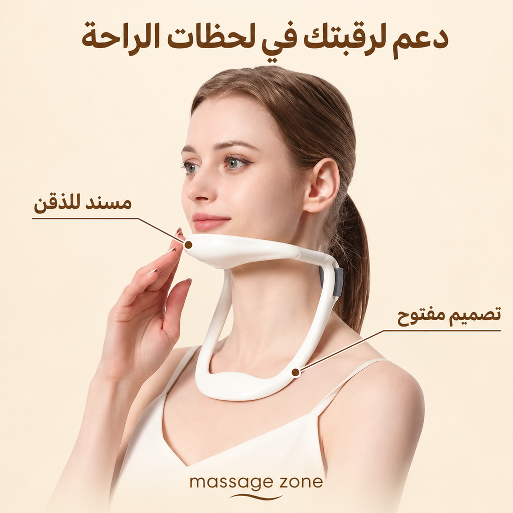 Open-Frame Neck Support Brace with Chin Rest