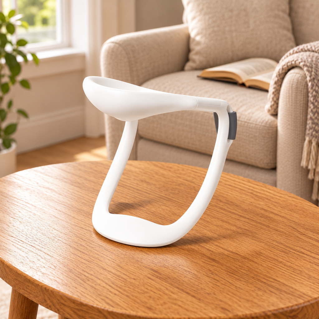 Open-Frame Neck Support Brace with Chin Rest