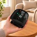 Rechargeable Wrist Blood Pressure Monitor with Voice Readout
